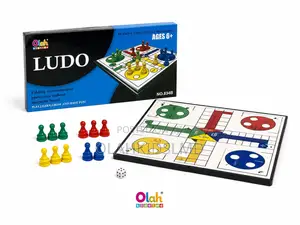 Magnetic Folding Ludo Board Game Set for Kids Family | Ages 6+