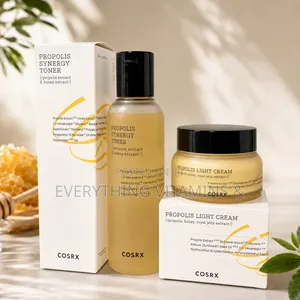 Cosrx Propolis Synergy Toner and Propolis Light Cream