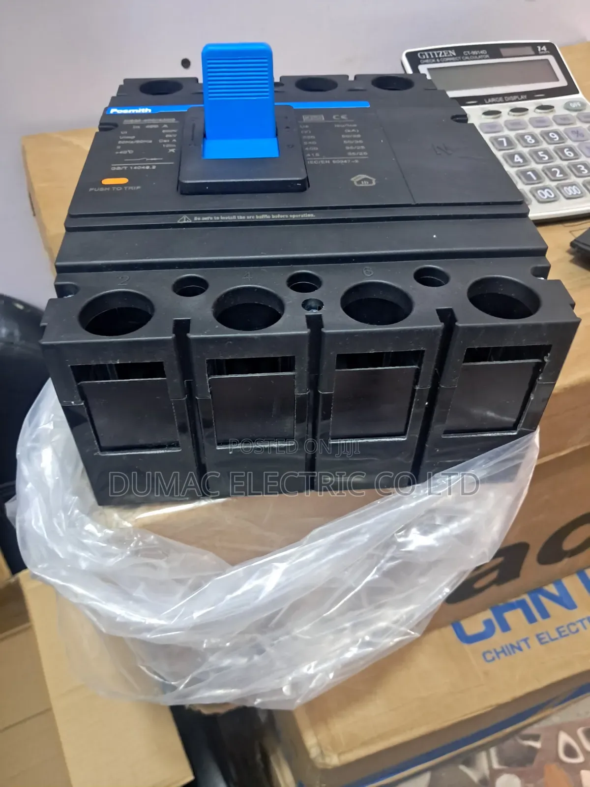 400a 4pole McCb Breaker