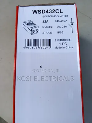 32 Amps Abb Isolator 4pole