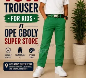 Trousers In Colours For Kids