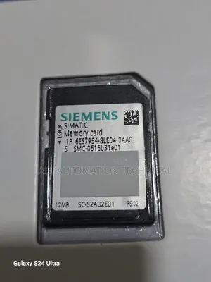 Siemens | 6es7954-8le04-0aa0 | Simatic S7 Memory Card, 12 Mb