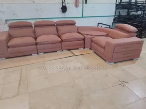 Brand New L-Shaped Leather Sofa – 5-Seater