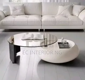 Nordic Elegant Coffee Table Round