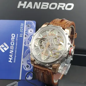 Original Hanboro Double Tourbillon Automatic Skeleton, Wristwatch