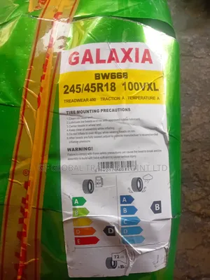 245/45r18 Original Galaxia Tyres Traction Temperature A