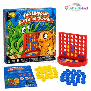 Kids Line Up Four Board Game – Connect 4 Strategy Game For Family Fun