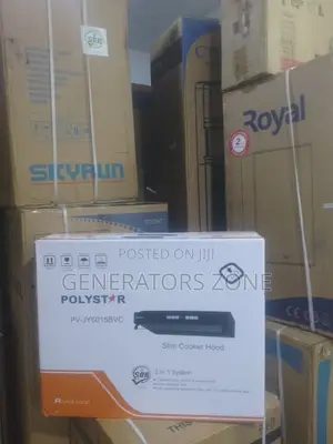Polystar 60cm Black Range Hood With Led Lights Remote Control