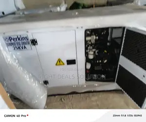 The New Perkins 25kva Standby Diesel Generator