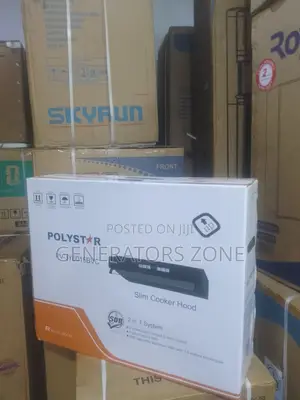 Polystar 60cm Kitchen Hood With 3-Speed Fan Control