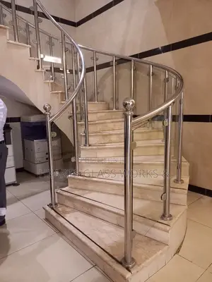 Stainless Steel Spiral Installation for Staircase