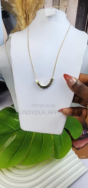 Titanium Cubic Necklace