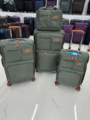 Gobi London Premium Fabric Luggage Set – Lightweight Durable