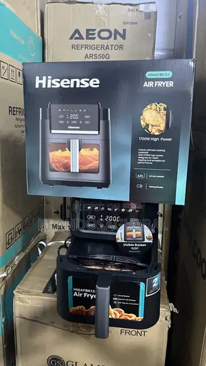 Hisense 6.3l Air Fryer H06afbk1s3–Large Capacityoilfreedigitalairfryer