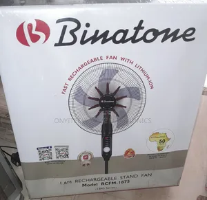 Binatone Rechargeable Stand Fan Without Remote [Rcfm-1875]