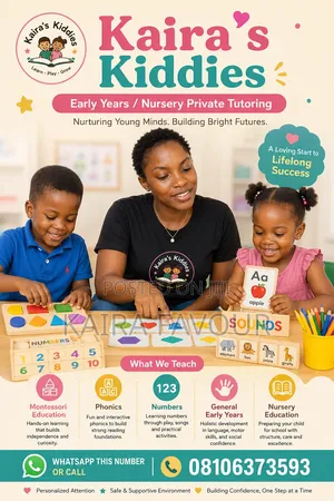 Experienced Early Years Nursery Private Tutor