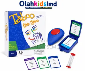 Taboo Bible Edition Board Game With Electronic Buzzer, Timer Cards