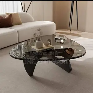 Sleek Glass Center Table.