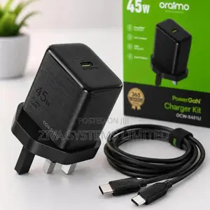 Oraimo Powergan 451 45w Gan Ultra Fast Wall Charger + Free Cable