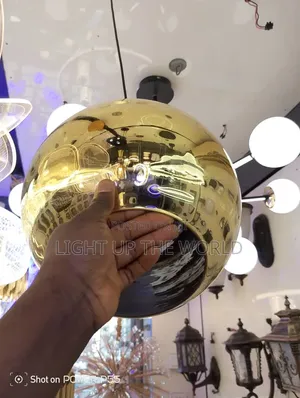 Gold Pendant Lights ( Big Size )