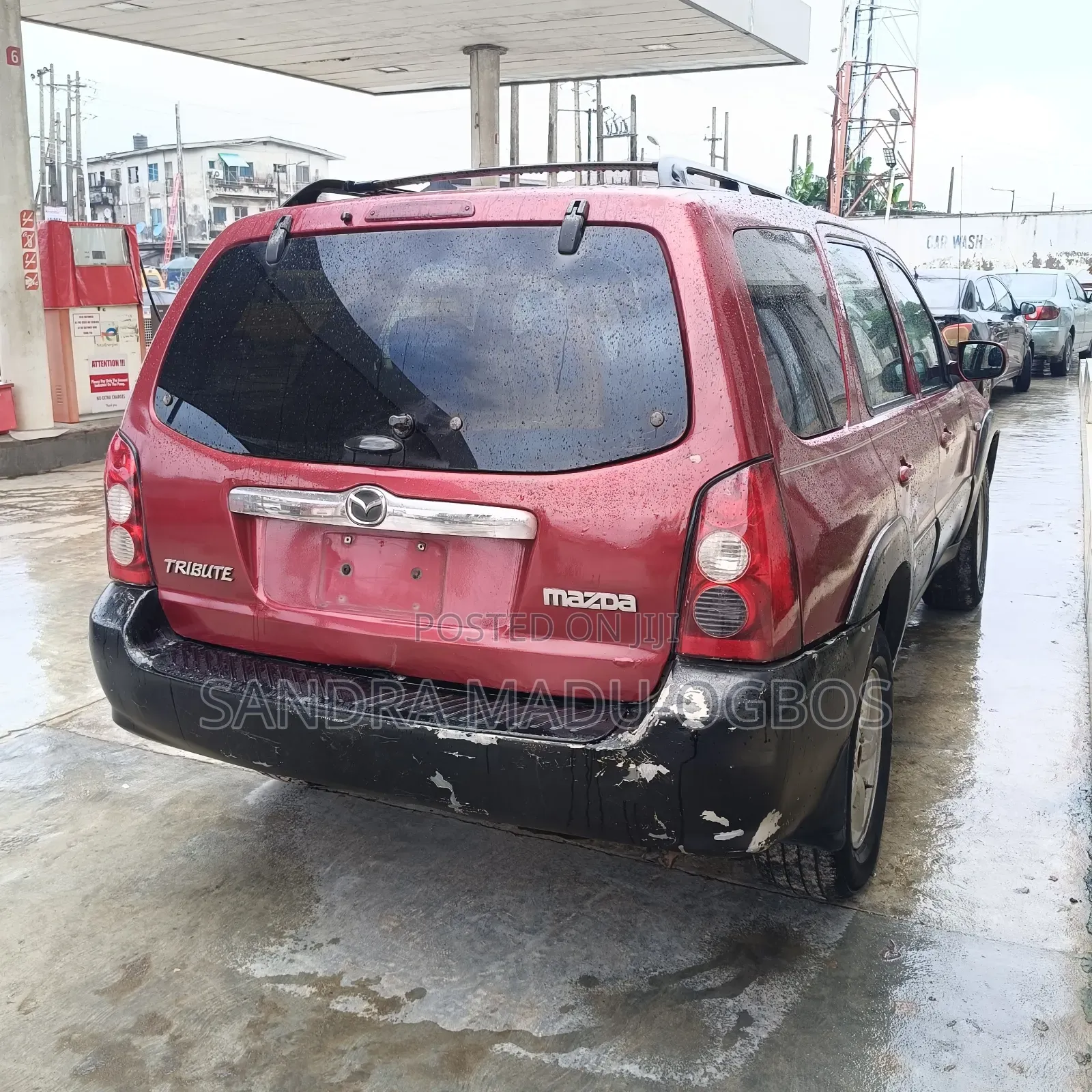 Mazda Tribute V6 4x4 Exclusive 2007 Burgundy
