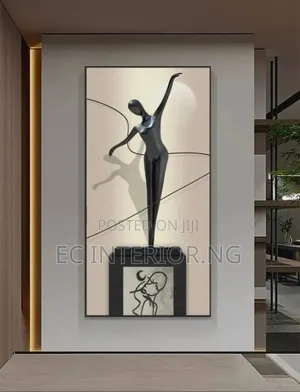 Modern Abstract Figure Portrait