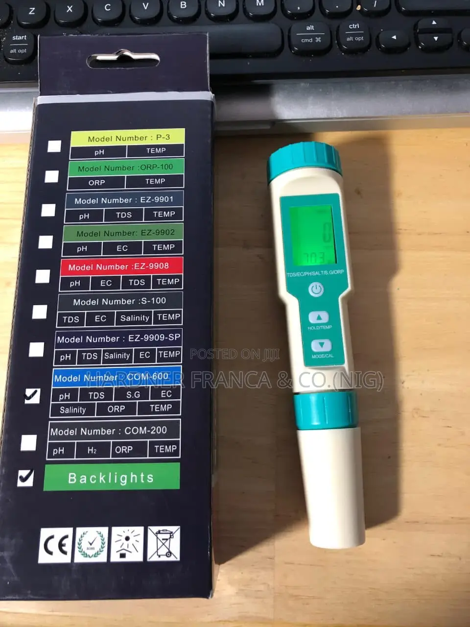 7 in 1 Ph Meter