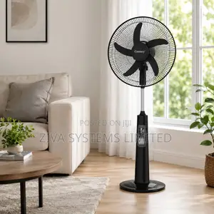 Fan Century 18" Rechargeable Standing Fa Frc-45-n With Led Light