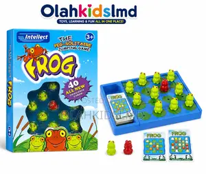 Frog Peg Jumping Game | Brain Puzzle Board Game