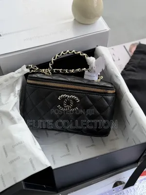 Luxury Chanel Mini Box Bag Colors: Black,White Premium Quality Grade A