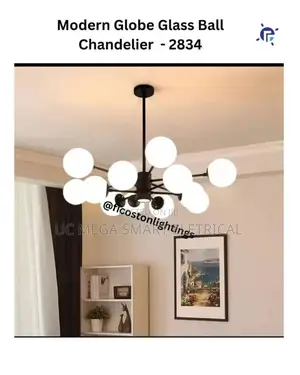 Modern Led E27 Pendant Lights 16heads Glass Magic Bean Chandelier Home