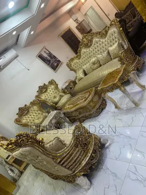 Luxury Gold Egypt Royal Chair