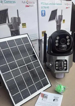 4g Smart PTZ Dual Lens Solar CCTV Camera