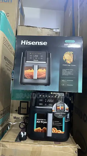 Hisense 6.3l Air Fryer H06afbk1s3 – Smart Countertop Cooking Appliance
