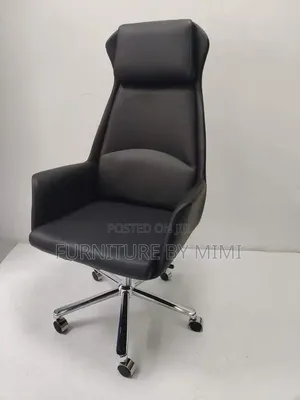Premium High-Back Executive Leather Boss Chair - Brand New