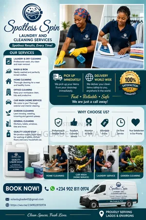 Laundry and Cleaning Service