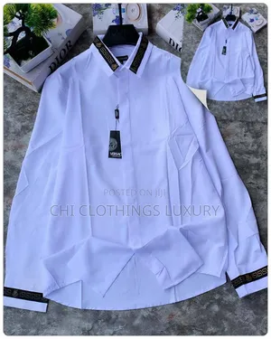 Premium Men's Luxury Long-Sleeve Shirt – Smart Casual Designer