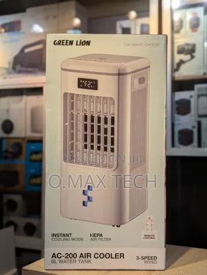 Green Lion Ac-200 Air Cooler With 6l Water Tank