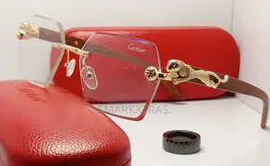 Luxury Rimless Designer Sunglasses