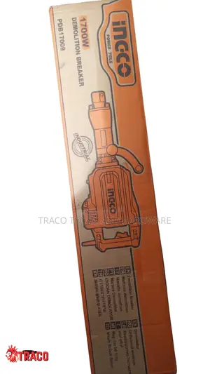 Ingco Industrial 1700w Heavy-Duty Demolition Breaker, Pdb17009.
