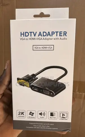 HDTV Adapter Vga to Hdmi+ Vga Adapter With Audio