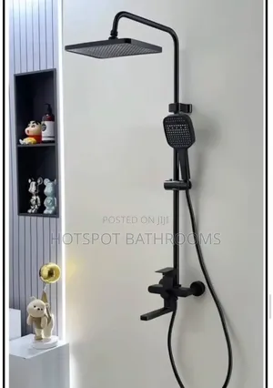 Quality Matt Black Shower Mixer