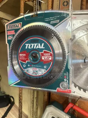Total TCT Saw Blade for Aluminum 254mm (10”)