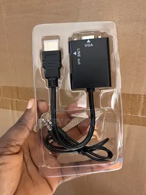 Hd Conversion Cable With Vga + Audio Output