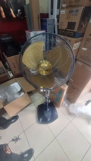 Original Panasonic F-407w Electric Fan With Light (Stand Fan) Copper