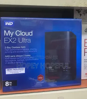 External 8tb Wd Nas My Cloud Ex2 2bay , Network Access Storage