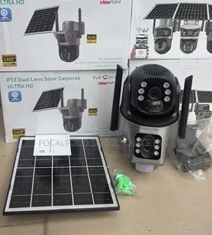 Dual Lens Solar PTZ Camera