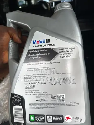 Original Mobil 1 Oil for Mercedes and Lexus.