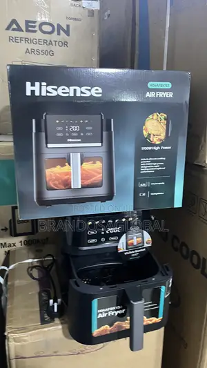 Hisense 6.3l Air Fryer H06afbk1s3 – Compact Large Capacity Fryer