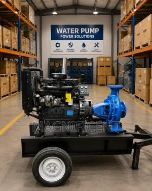 Industrial Two Cylinder 4inch Generator Pumping Machine